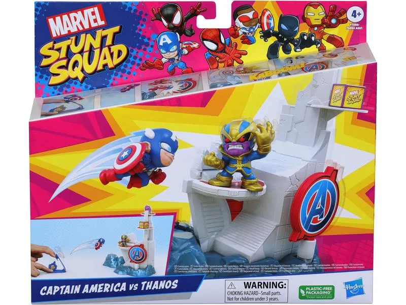 MARVEL Marvel Stunt Squad – Captain America vs. Thanos MARVEL Marvel Stunt Squad – Captain America vs. Thanos