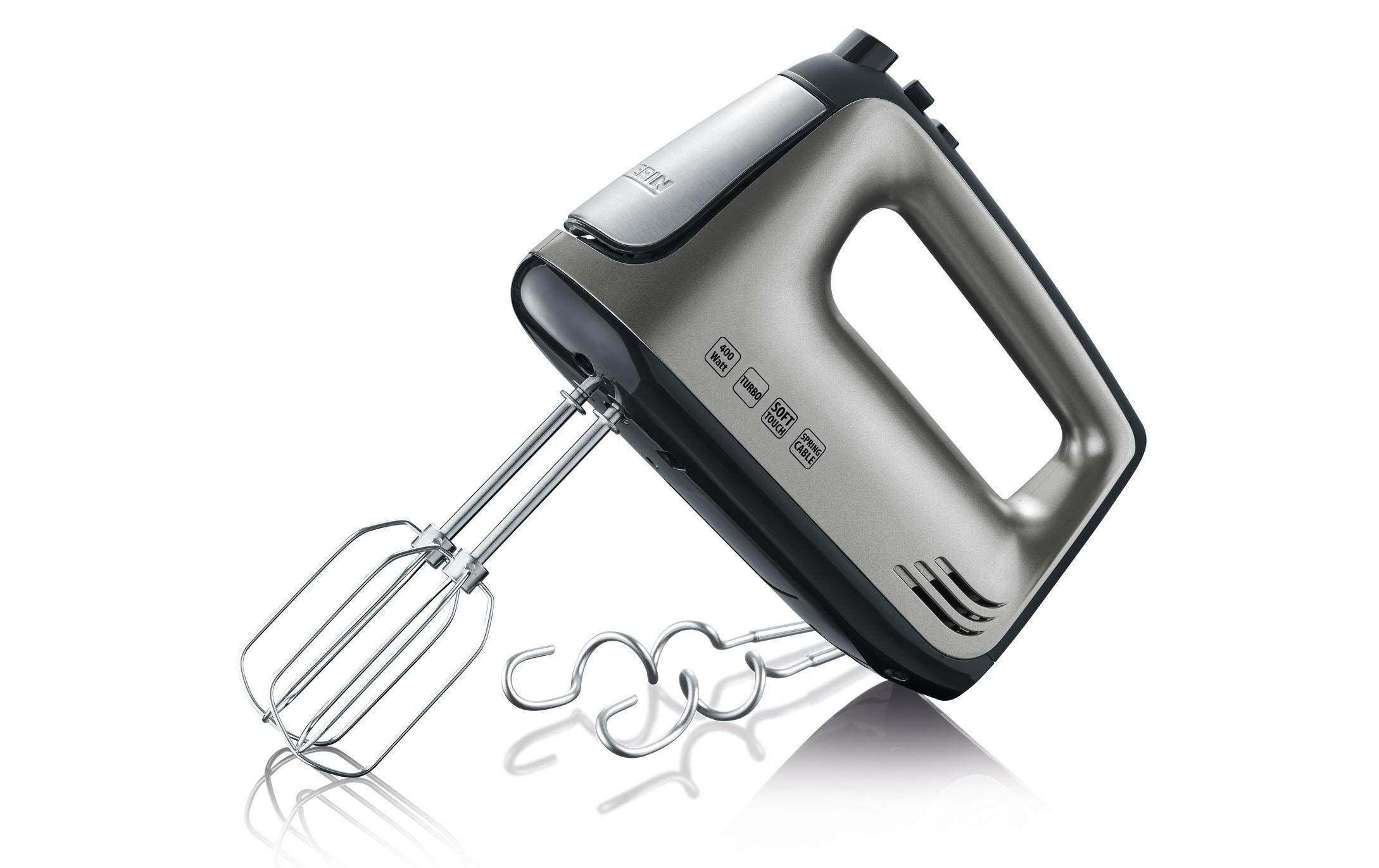 Severin Handmixer HM 3832 Grau/Schwarz