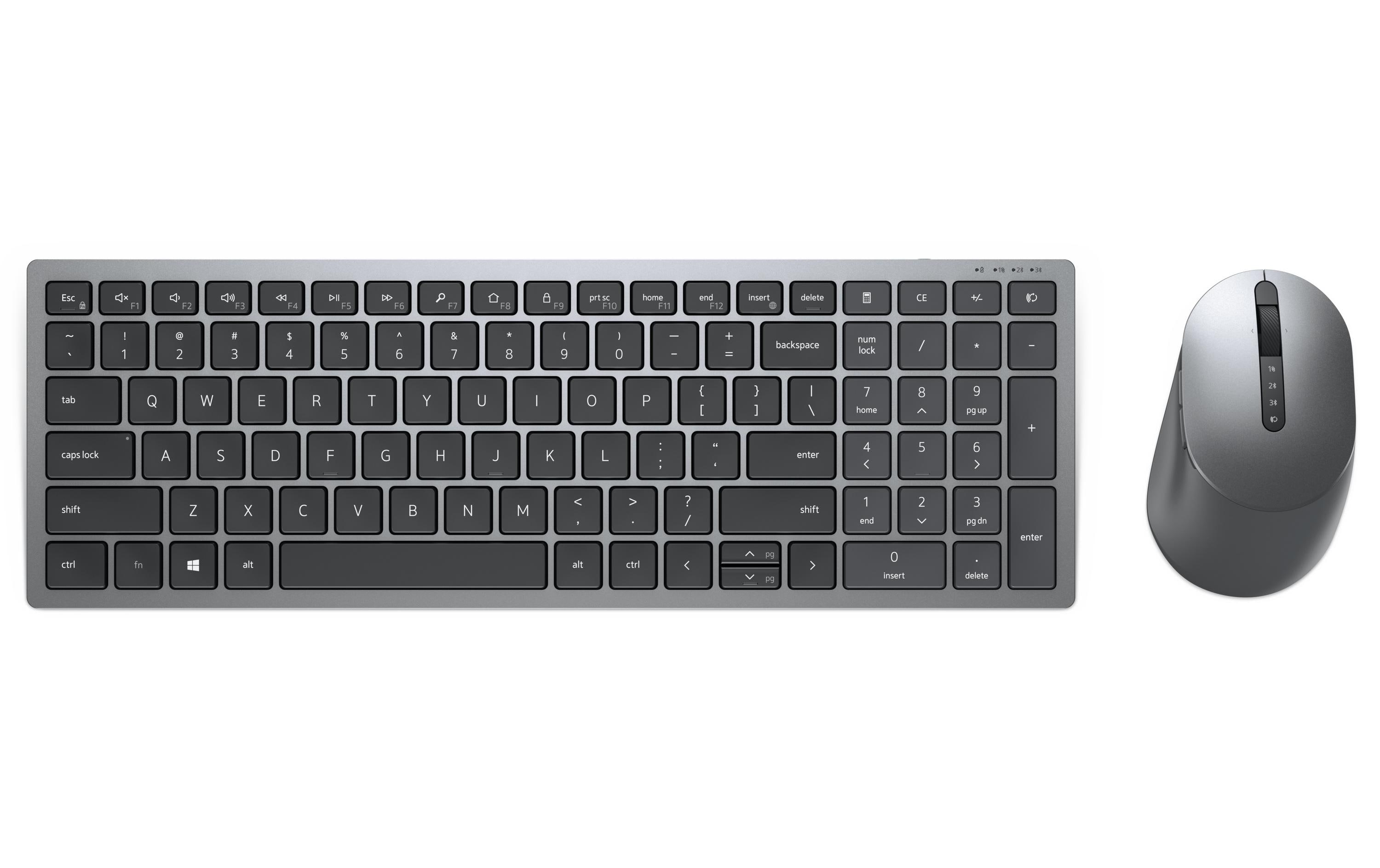 DELL Tastatur-Maus-Set KM7120W Multi-Device Wireless CH-Layout DELL Tastatur-Maus-Set KM7120W Multi-Device Wireless CH-Layout