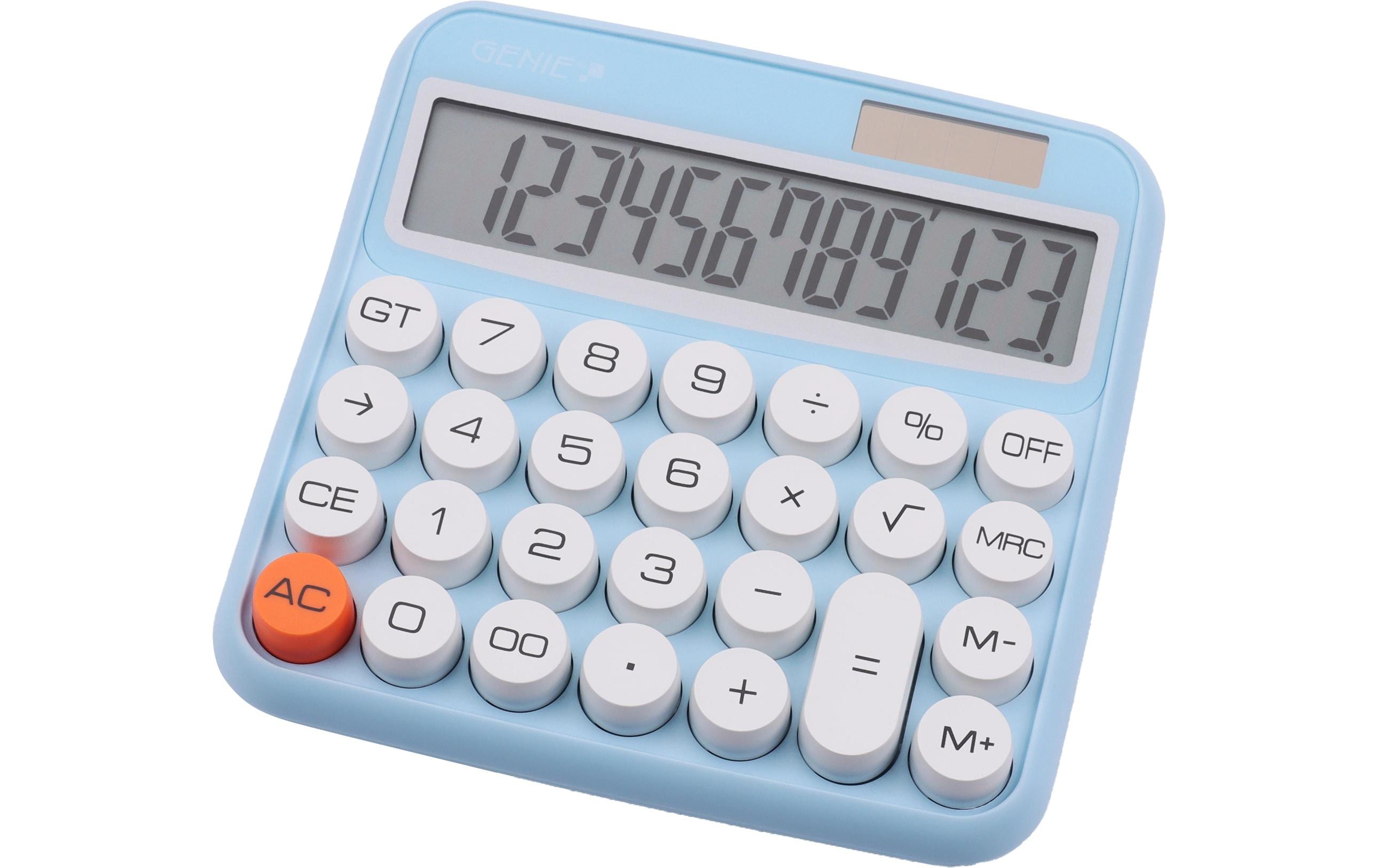 Genie Taschenrechner 612B Blau Genie Taschenrechner 612B Blau