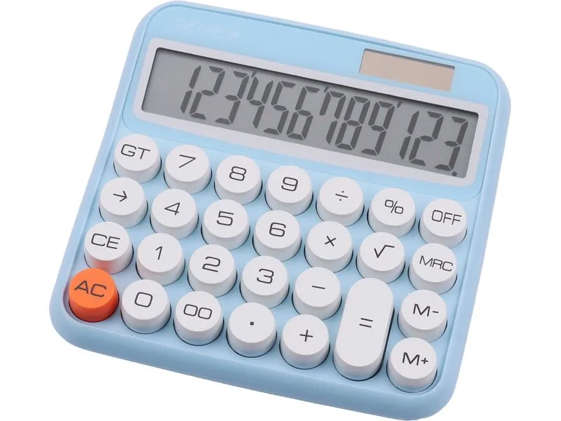 Genie Taschenrechner 612B Blau Genie Taschenrechner 612B Blau