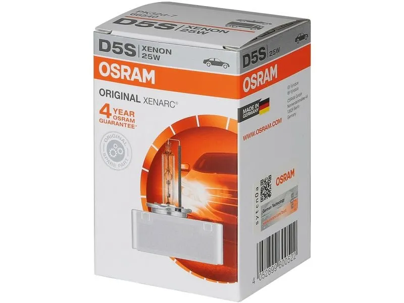 OSRAM Glühlampen D5S XENARC 25W P32d-7 PKW OSRAM Glühlampen D5S XENARC 25W P32d-7 PKW