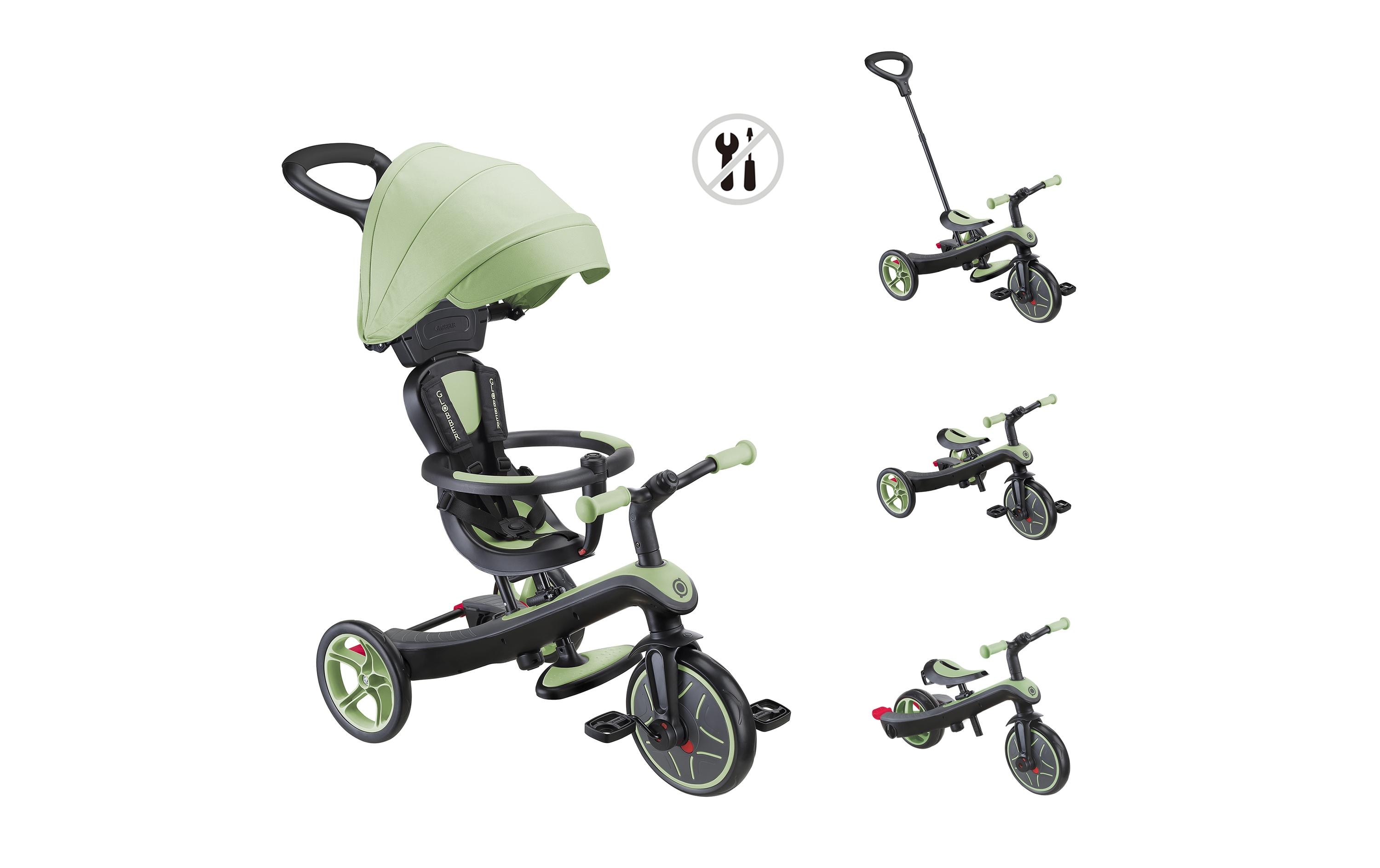 GLOBBER Dreirad Trike Explorer 4 in 1 Sauge