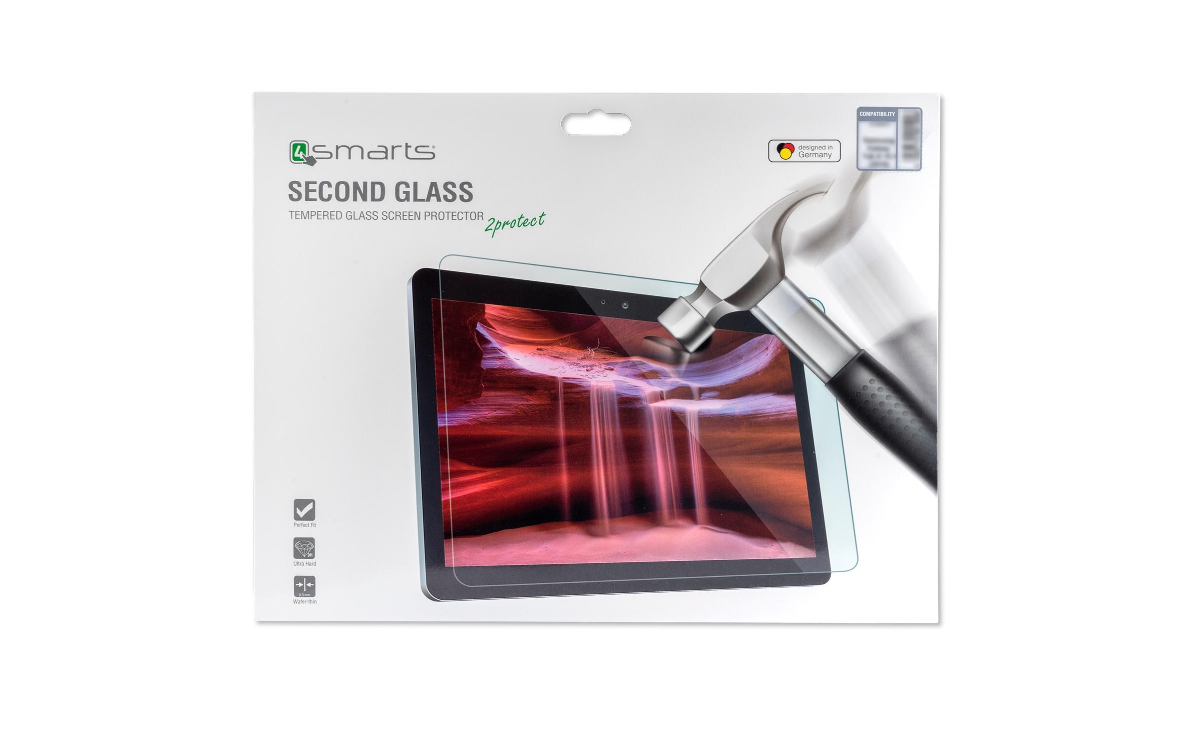 4smarts Tablet-Schutzfolie Second Glass 2.5D iPad 10.2 / Air (2019) 4smarts Tablet-Schutzfolie Second Glass 2.5D iPad 10.2 / Air (2019)