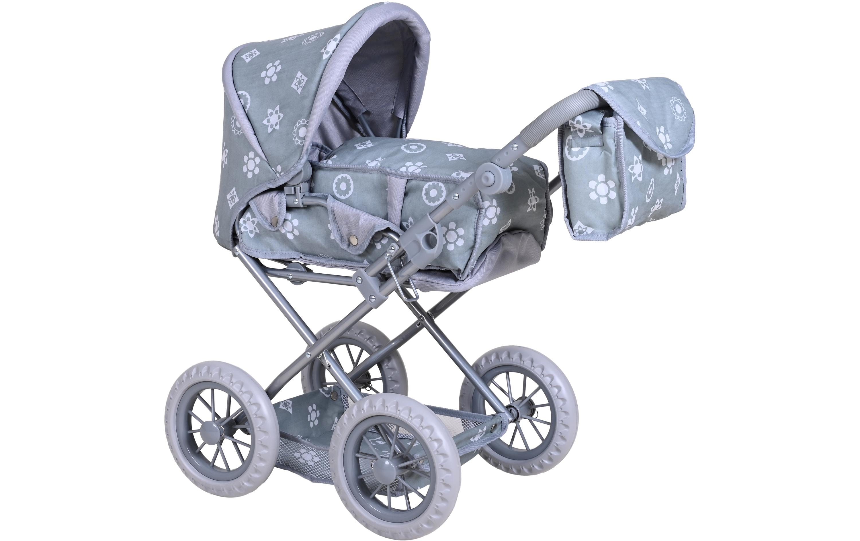Knorrtoys Puppenwagen Ruby – Royal grey