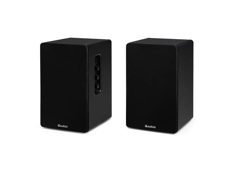 Audizio Regallautsprecher Paar KS01-BK 80W, BT, Schwarz Audizio Regallautsprecher Paar KS01-BK 80W, BT, Schwarz