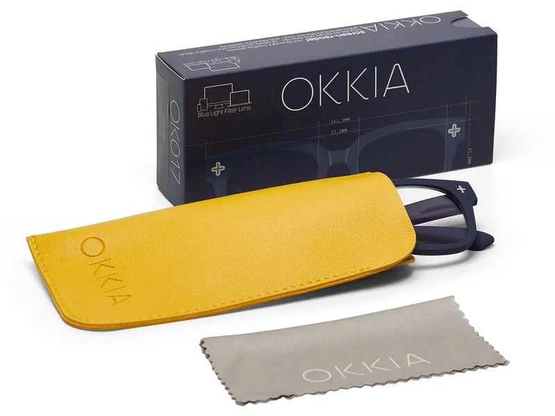 OKKIA Lesebrille Giovanni Midnight Blue, 2,00