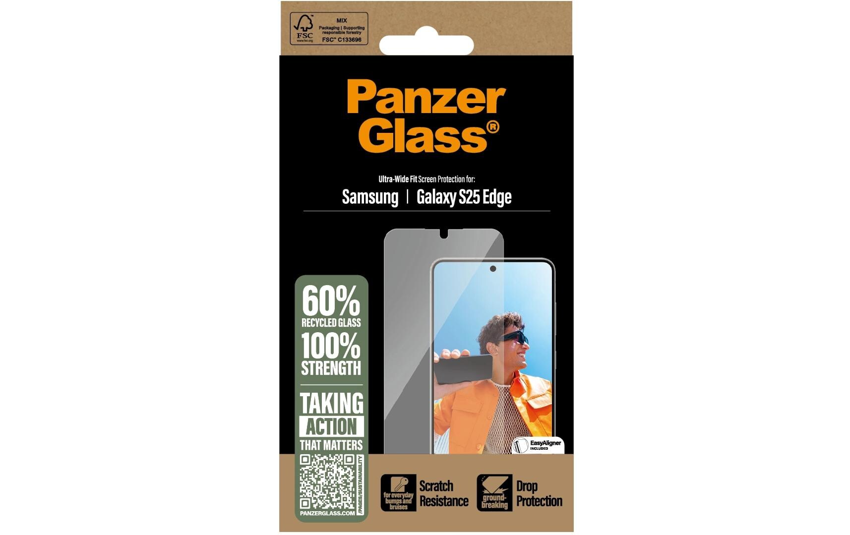 Panzerglass Displayschutz Ultra-Wide Fit