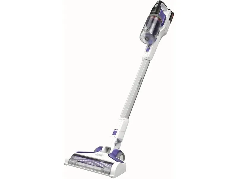 BLACK+DECKER Akku-Hand- und Stielsauger Pet 4 in 1 Lila/Weiss BLACK+DECKER Akku-Hand- und Stielsauger Pet 4 in 1 Lila/Weiss