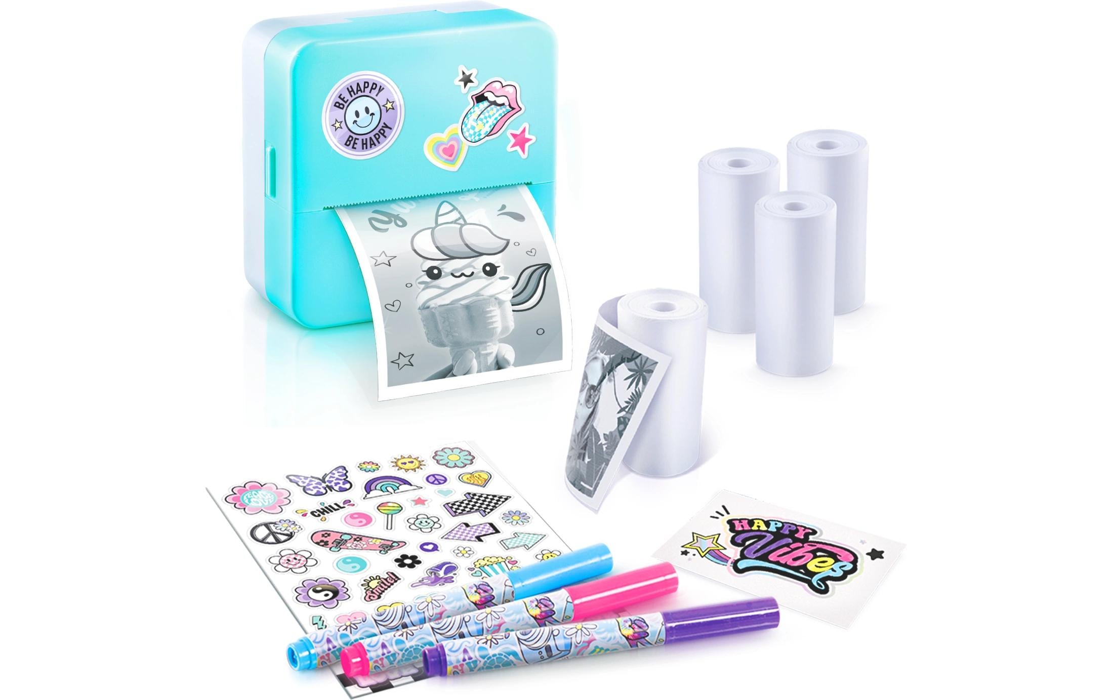 Canal Toys Starter-Set Instant Pocket Printer Blau