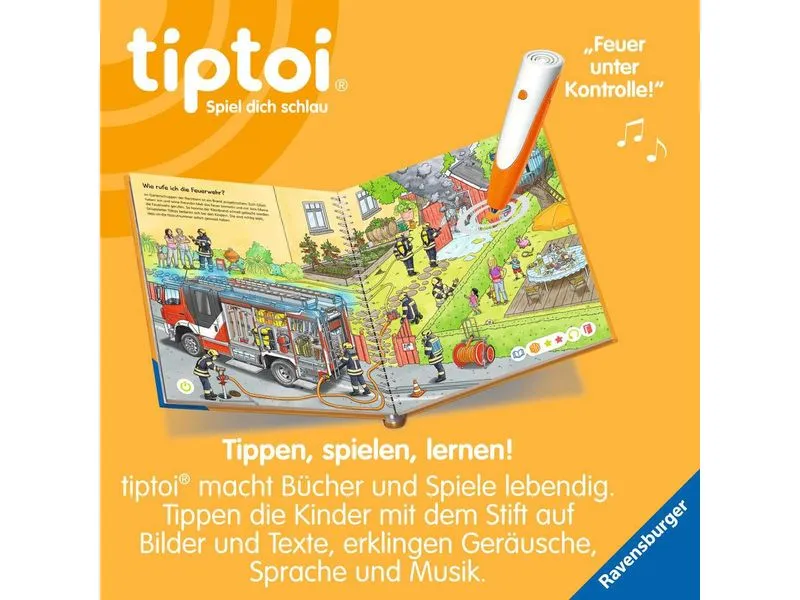 tiptoi Lernbuch Bei der Feuerwehr Lernbuch tiptoi Lernbuch Bei der Feuerwehr Lernbuch