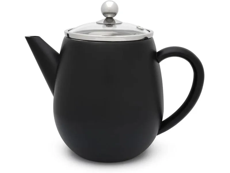 Bredemeijer Teekanne Duet Eva 1.1 Liter, Schwarz Bredemeijer Teekanne Duet Eva 1.1 Liter, Schwarz
