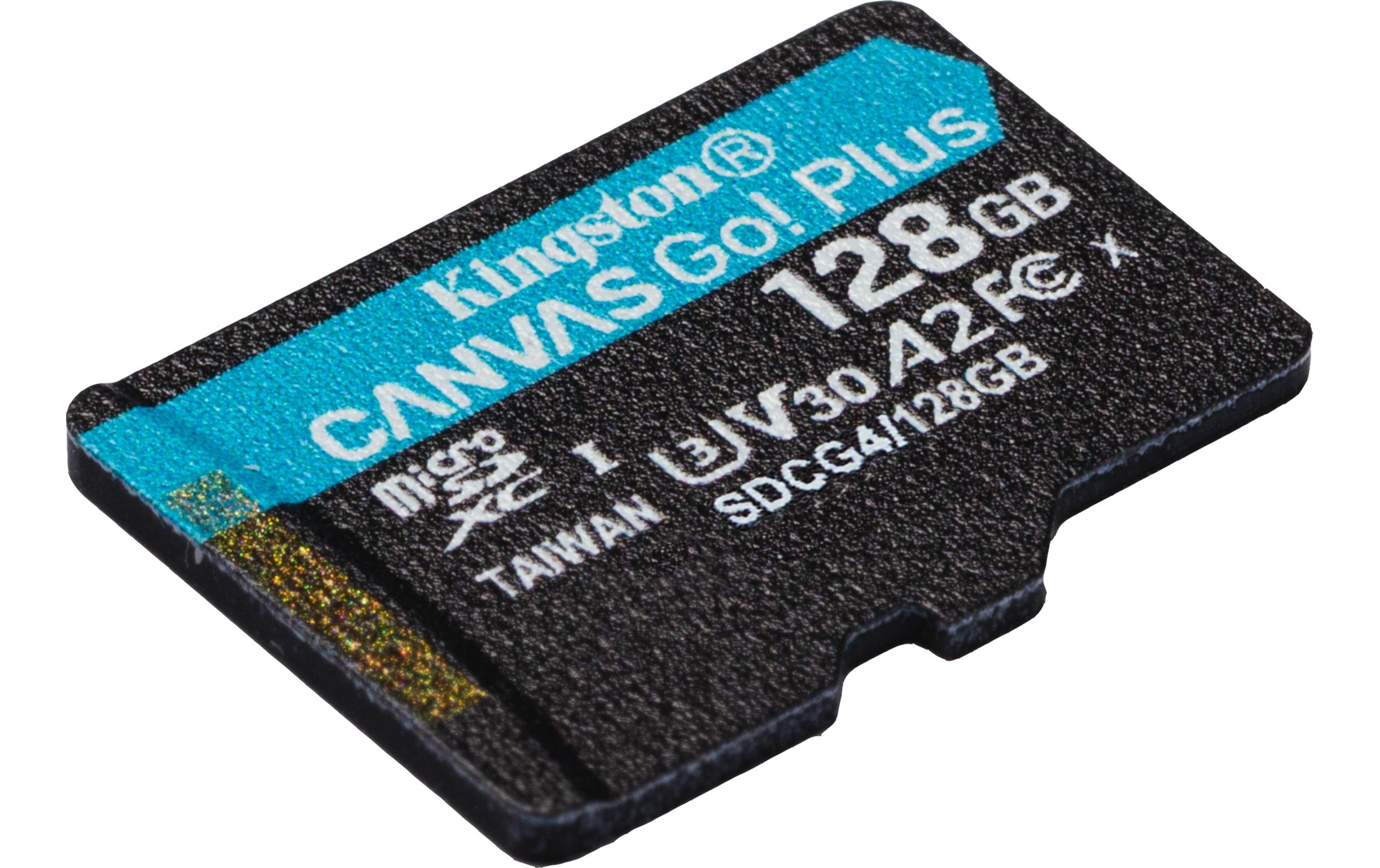 Kingston microSDXC-Karte Canvas Go! Plus 128 GB, ohne Adapter