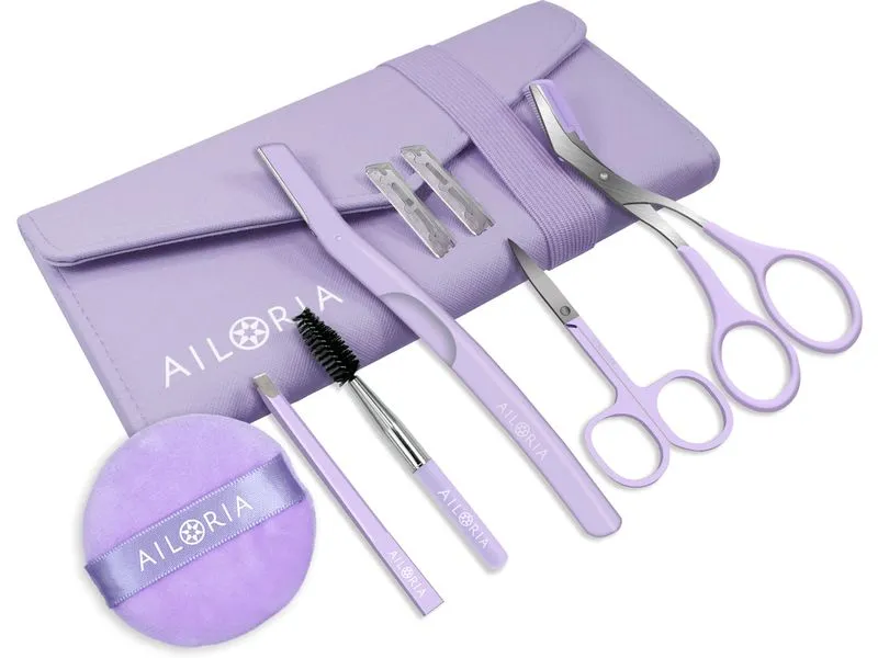 Ailoria Augenbrauen- und Gesichtspflege-Set Visagique Dreamy Lilac