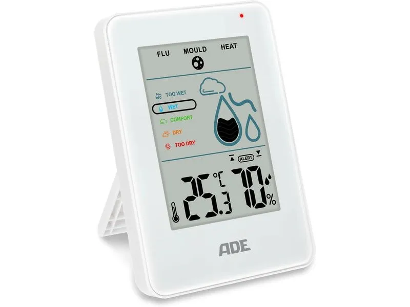 ADE Thermo-/Hygrometer digital Weiss ADE Thermo-/Hygrometer digital Weiss