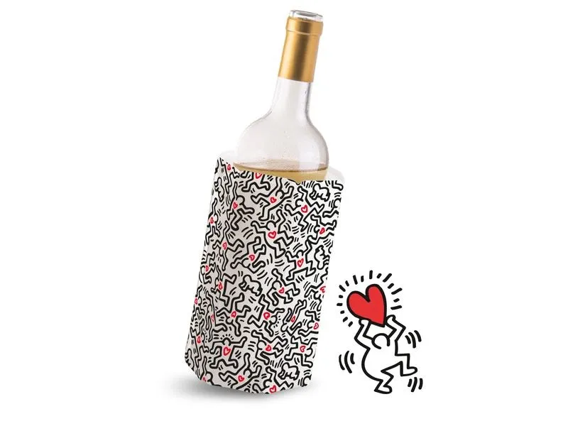 Vacuvin Weinkühler Kühlmanschette Keith Haring Mehrfarbig Vacuvin Weinkühler Kühlmanschette Keith Haring Mehrfarbig