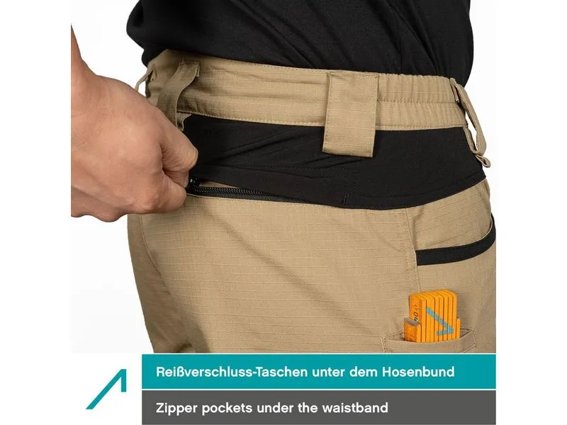 ACE ACE Constructor Herren-Arbeitshose lang Herren lang Beige 46 ACE ACE Constructor Herren-Arbeitshose lang Herren lang Beige 46