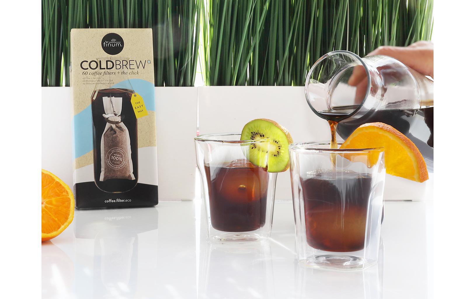 Finum Kaffeefilter Coldbrew 60 Stück