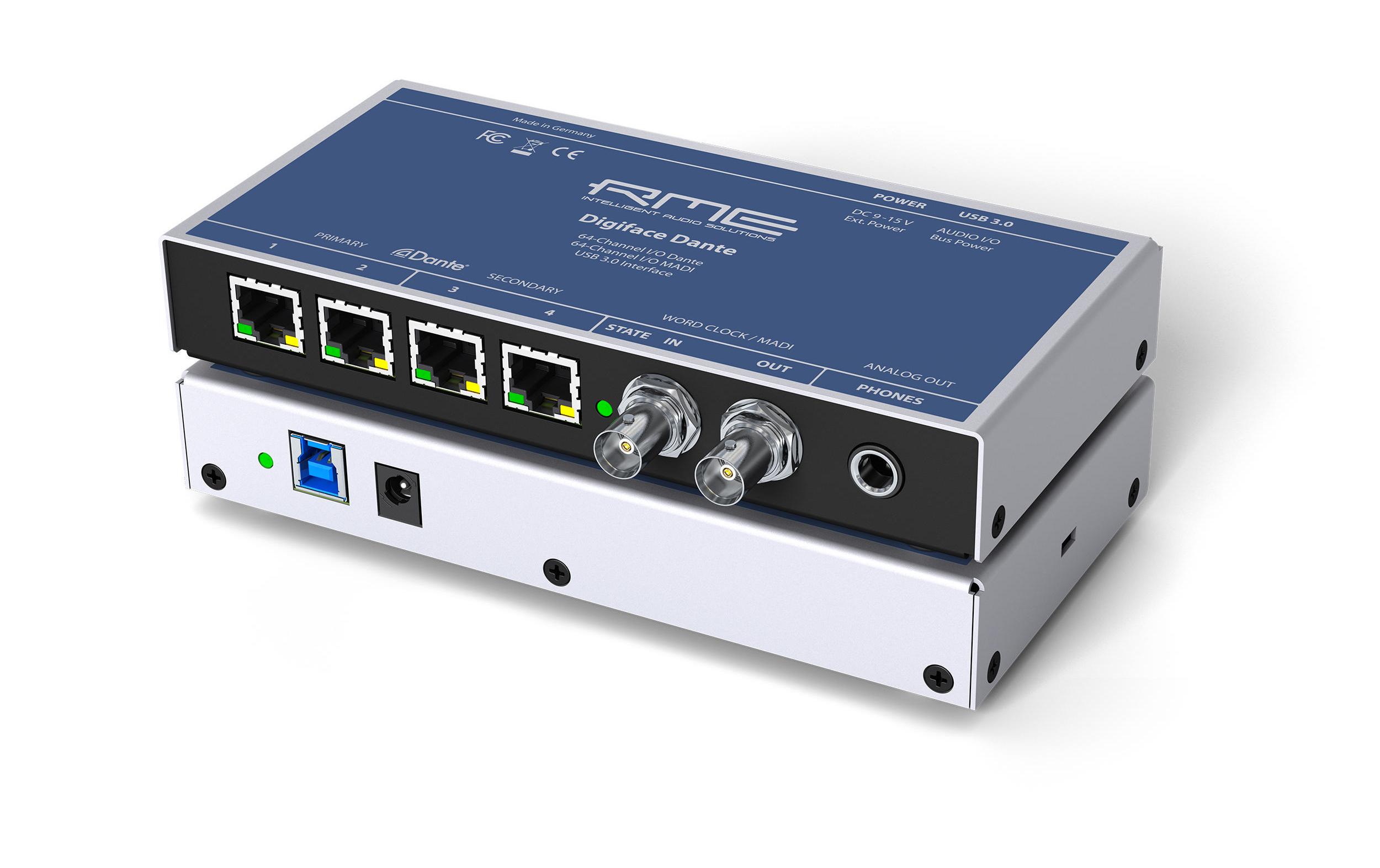 RME Audio Interface Digiface Dante RME Audio Interface Digiface Dante