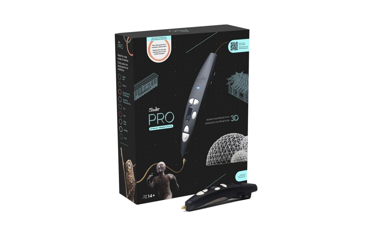 3Doodler 3D-Pen Pro III 7-teilig, Schwarz