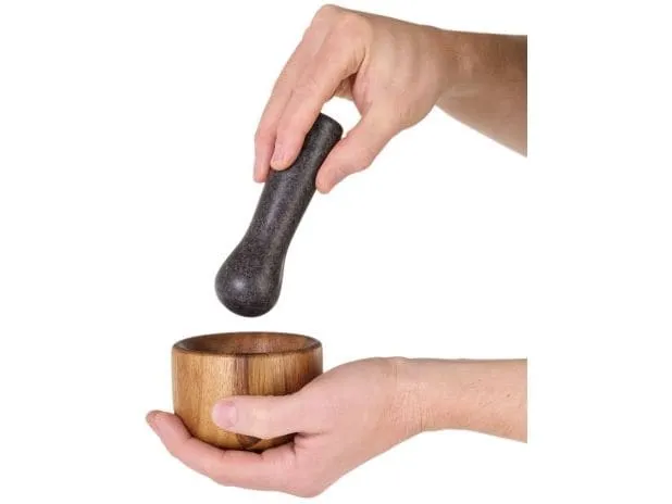AdHoc Taru 9 cm, Holz/Granit