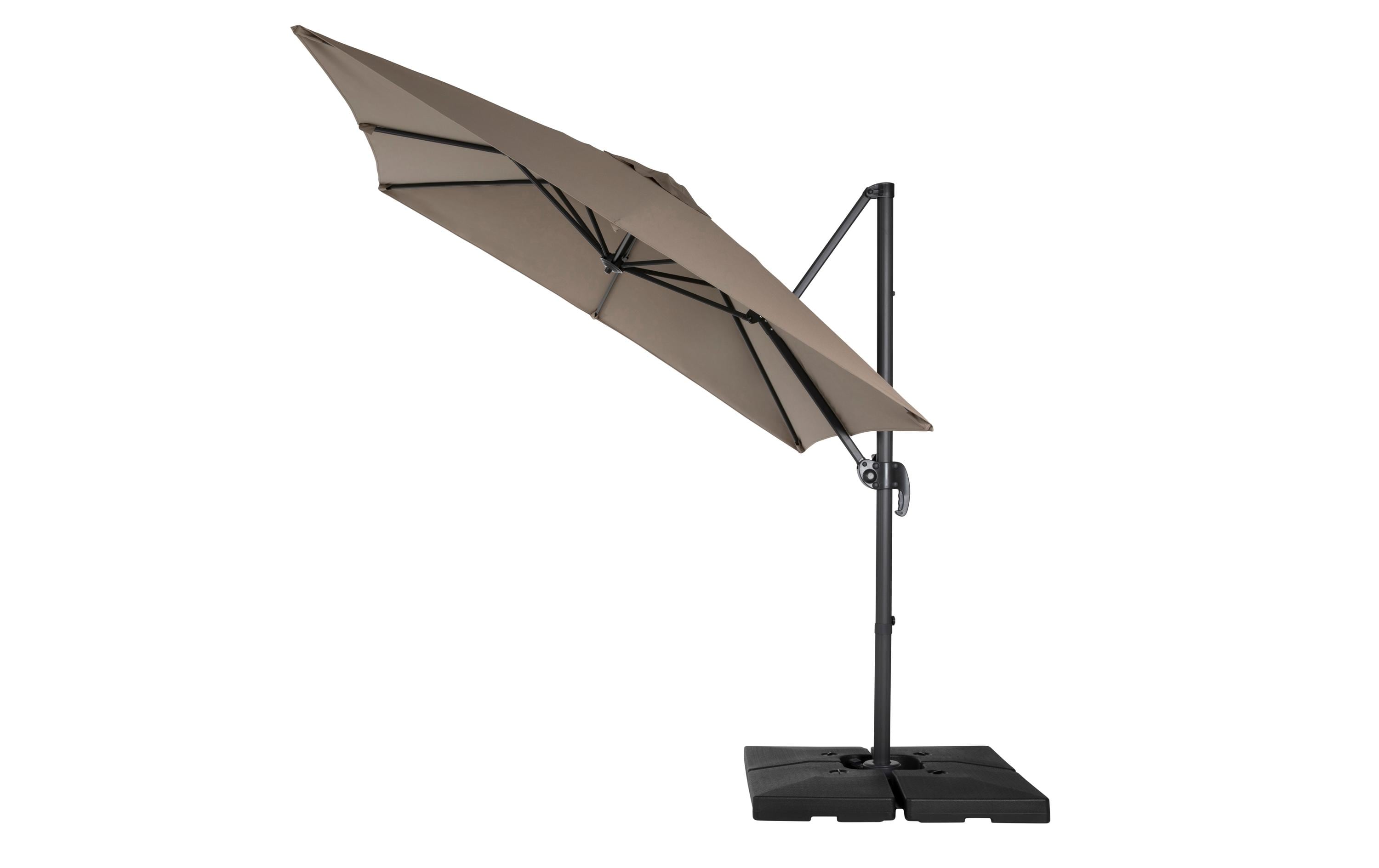 COCON Sonnenschirm Mini-Roma, 250 x 250 cm, hängend, Taupe COCON Sonnenschirm Mini-Roma, 250 x 250 cm, hängend, Taupe