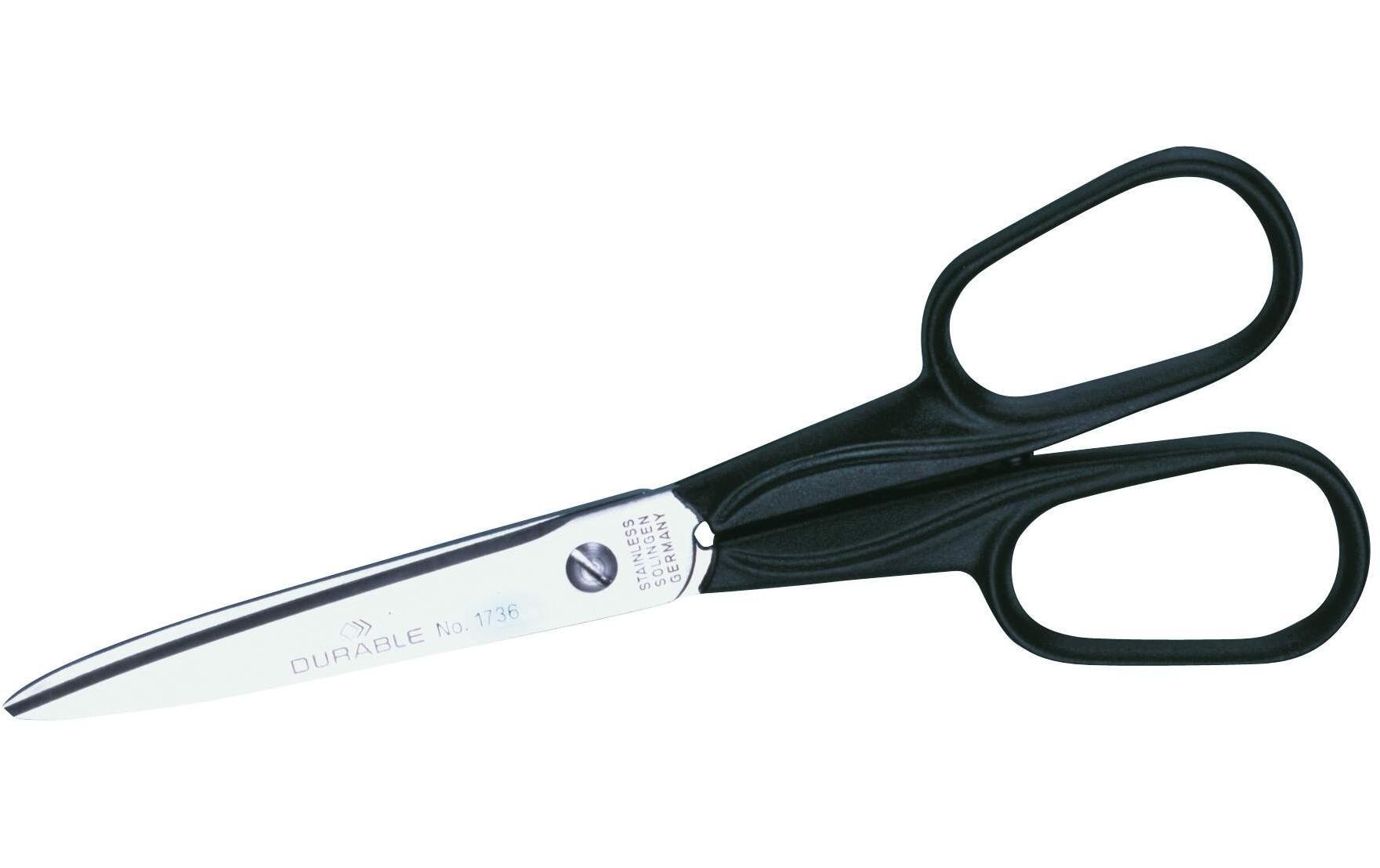 DURABLE Schere 15 cm, Edelstahl, Universal