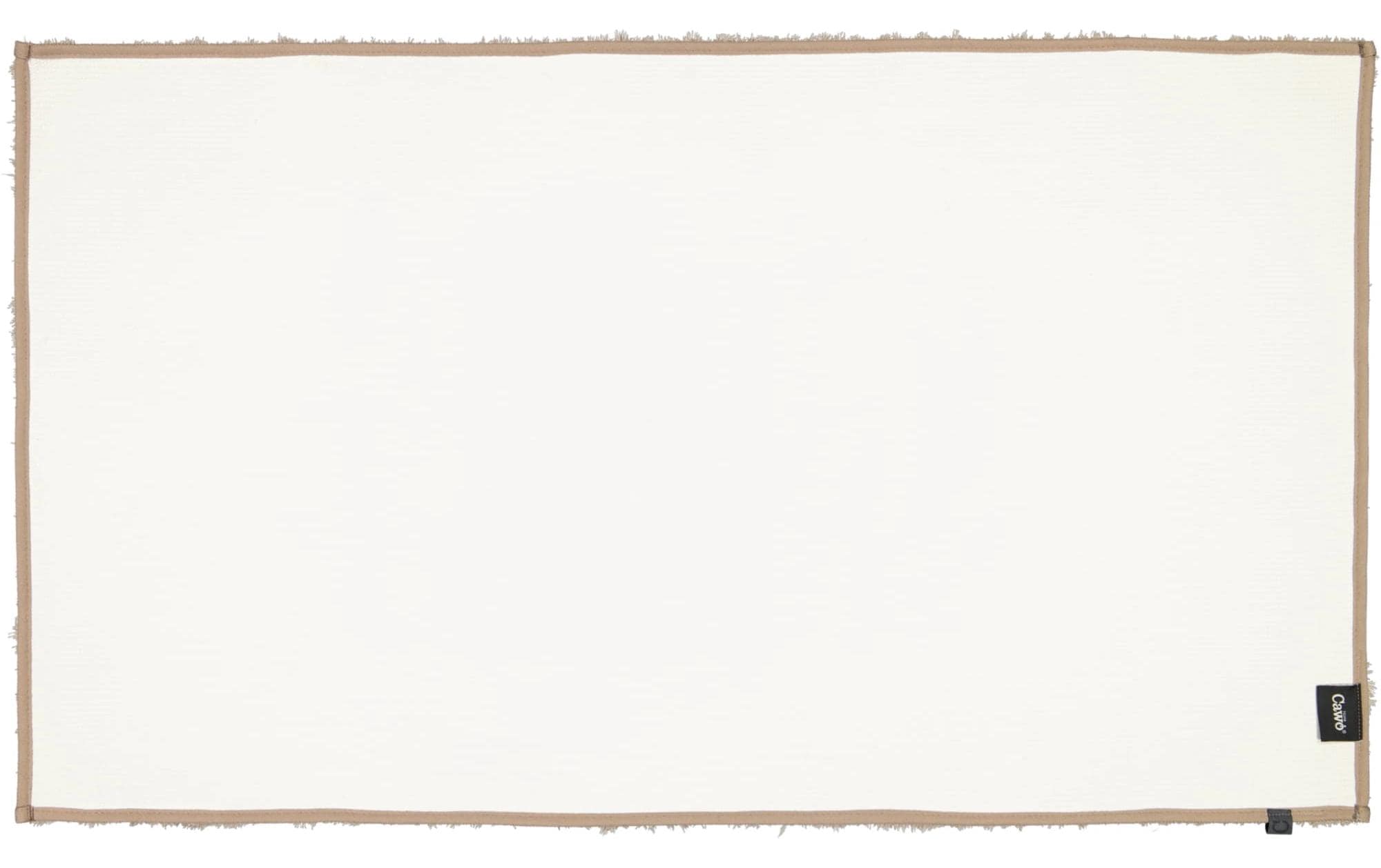 Cawö Badteppich Solid 70 x 120 cm, Braun