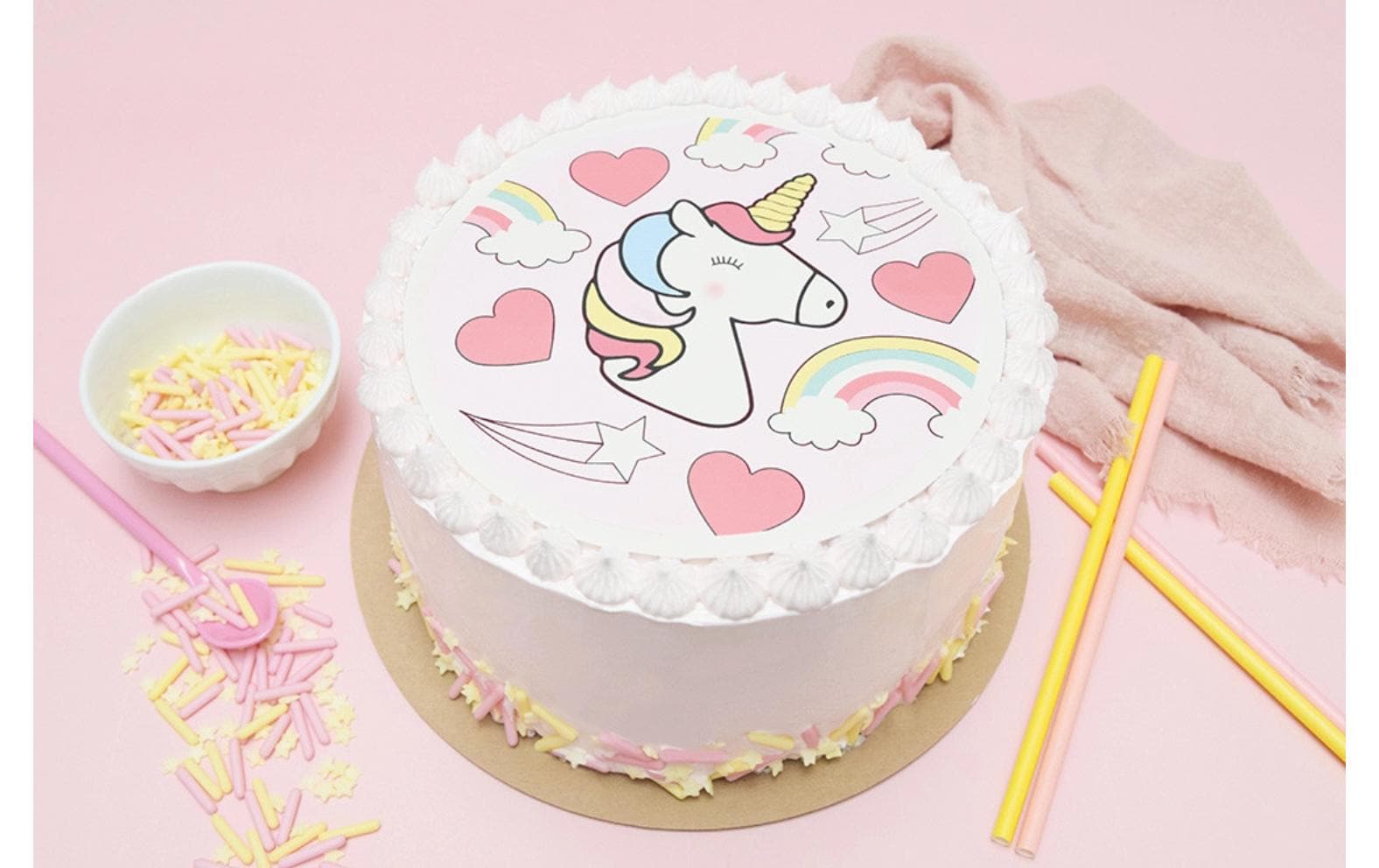 ScrapCooking Tortenaufleger Einhorn D18 cm ScrapCooking Tortenaufleger Einhorn D18 cm