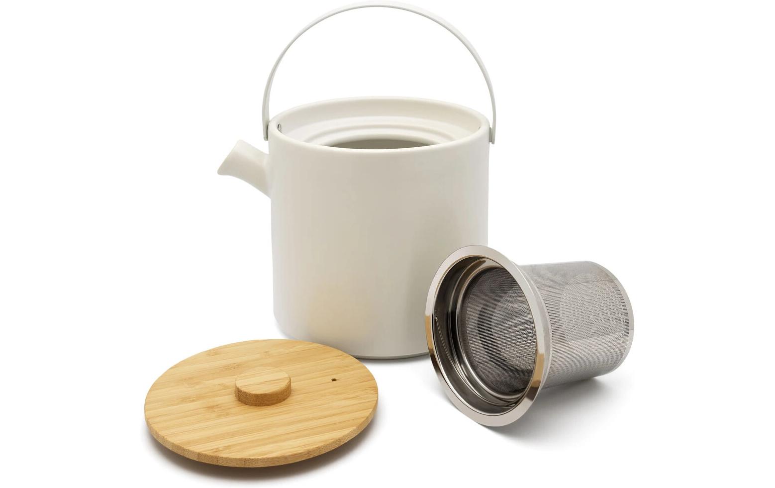 Bredemeijer Teekanne Umea 1.2 Liter, Weiss