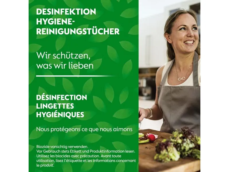 Dettol Desinfektion Hygiene-Reinigungstücher 60 Stück
