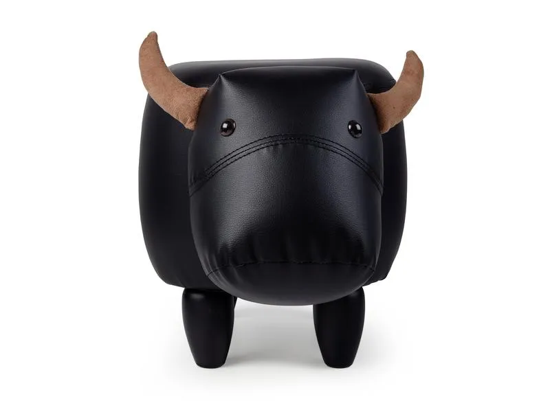 zoosy Kinderhocker Kuh Nero Schwarz zoosy Kinderhocker Kuh Nero Schwarz