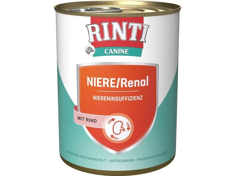 Rinti Canine Nassfutter Niere / Renal Rind, 800 g Rinti Canine Nassfutter Niere / Renal Rind, 800 g