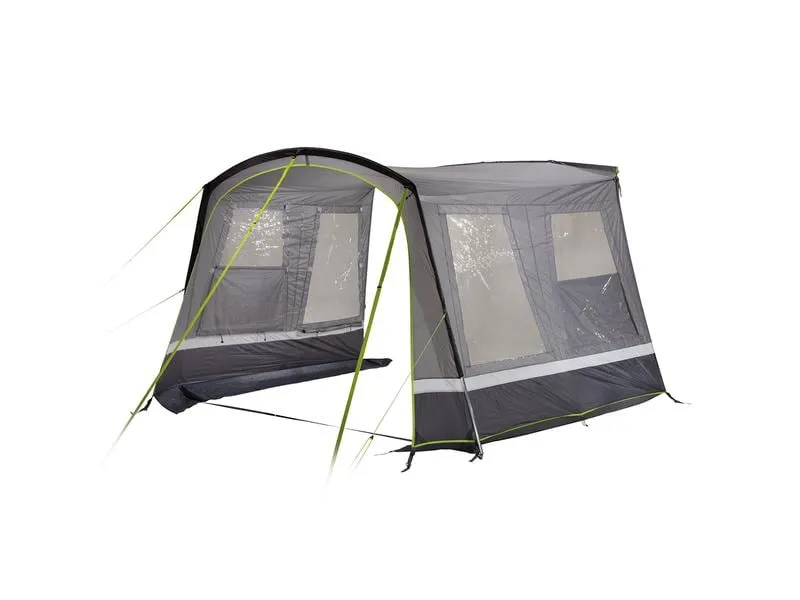High Peak Vorzelt Trento 2.0, Lightgrey-Darkgrey-Lime