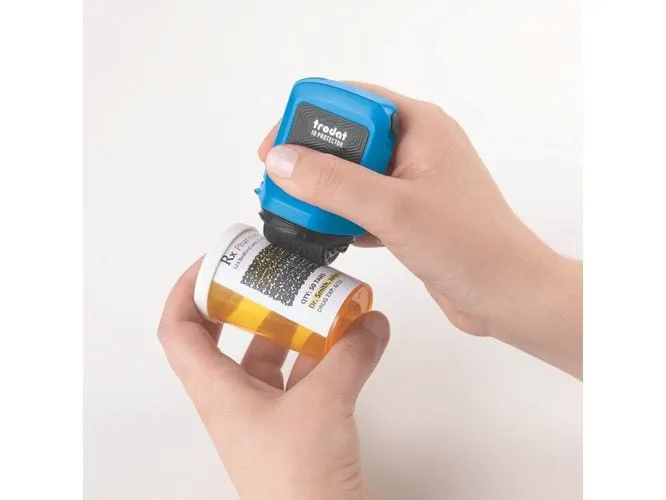 Trodat Stempel ID Protector Blau / Schwarz