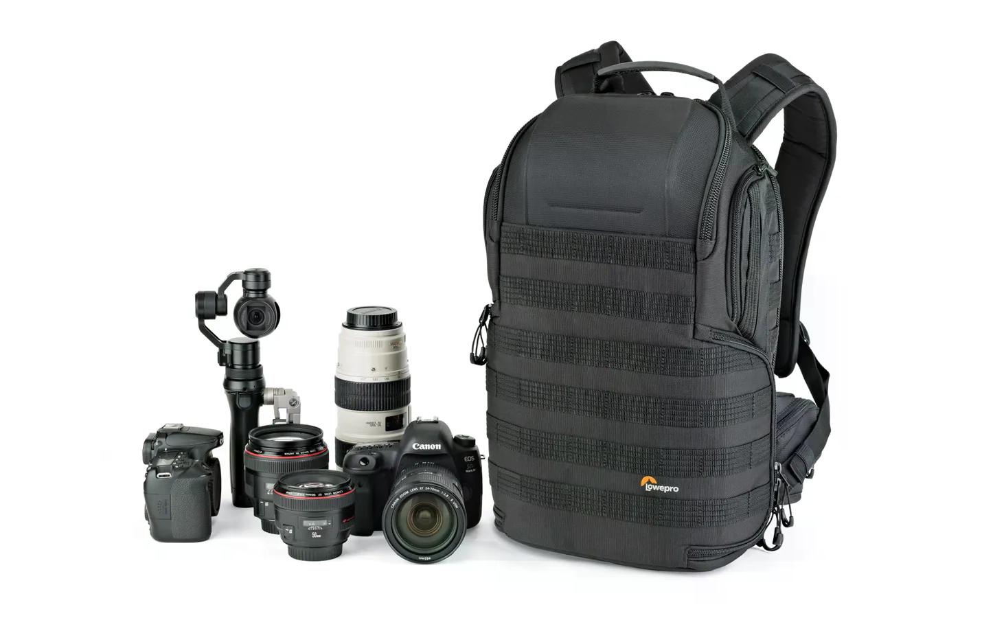 Lowepro Fotorucksack ProTactic BP 350 AW II (GRL) Schwarz