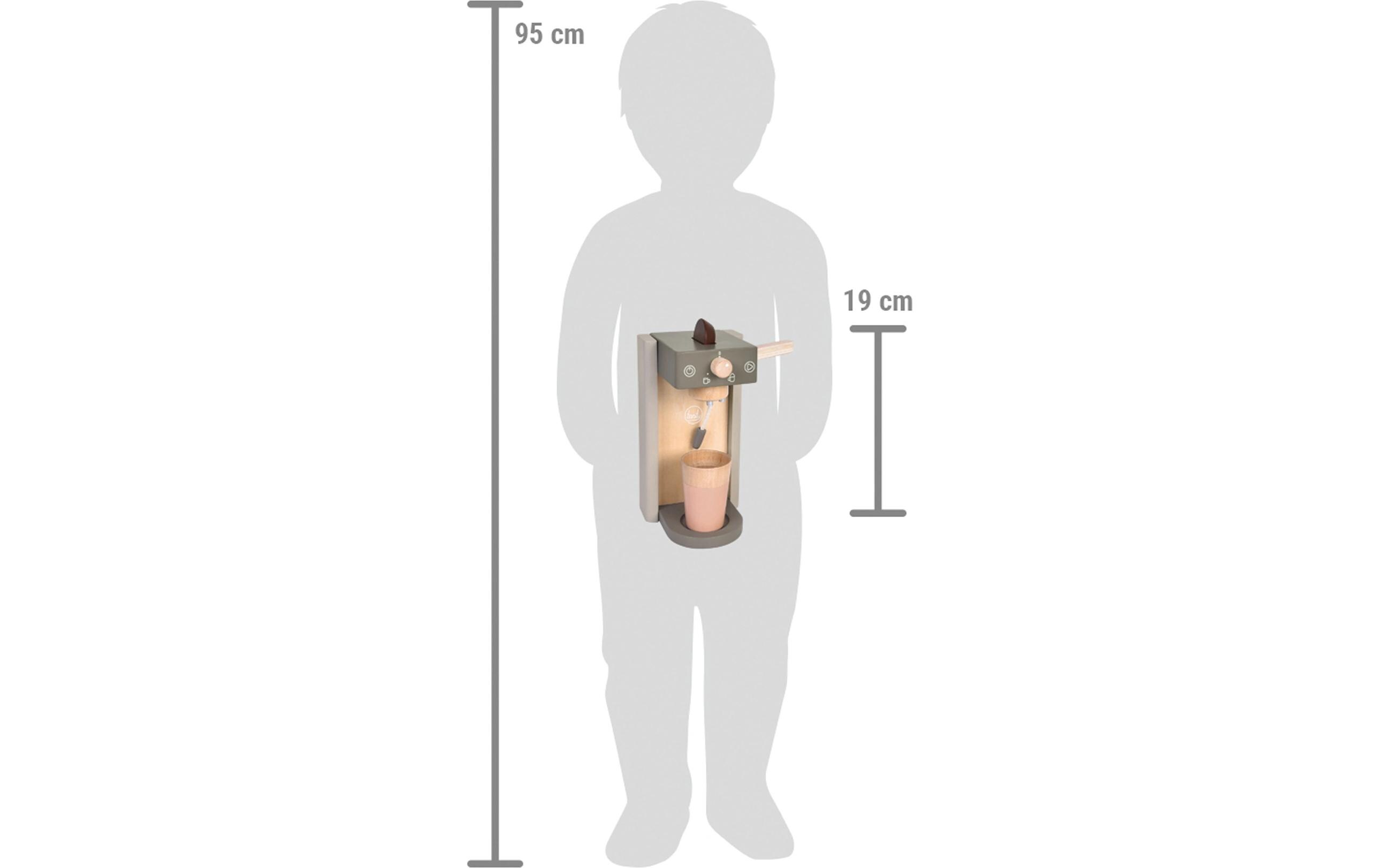 small foot Kaffeemaschinen-Set grau tasty