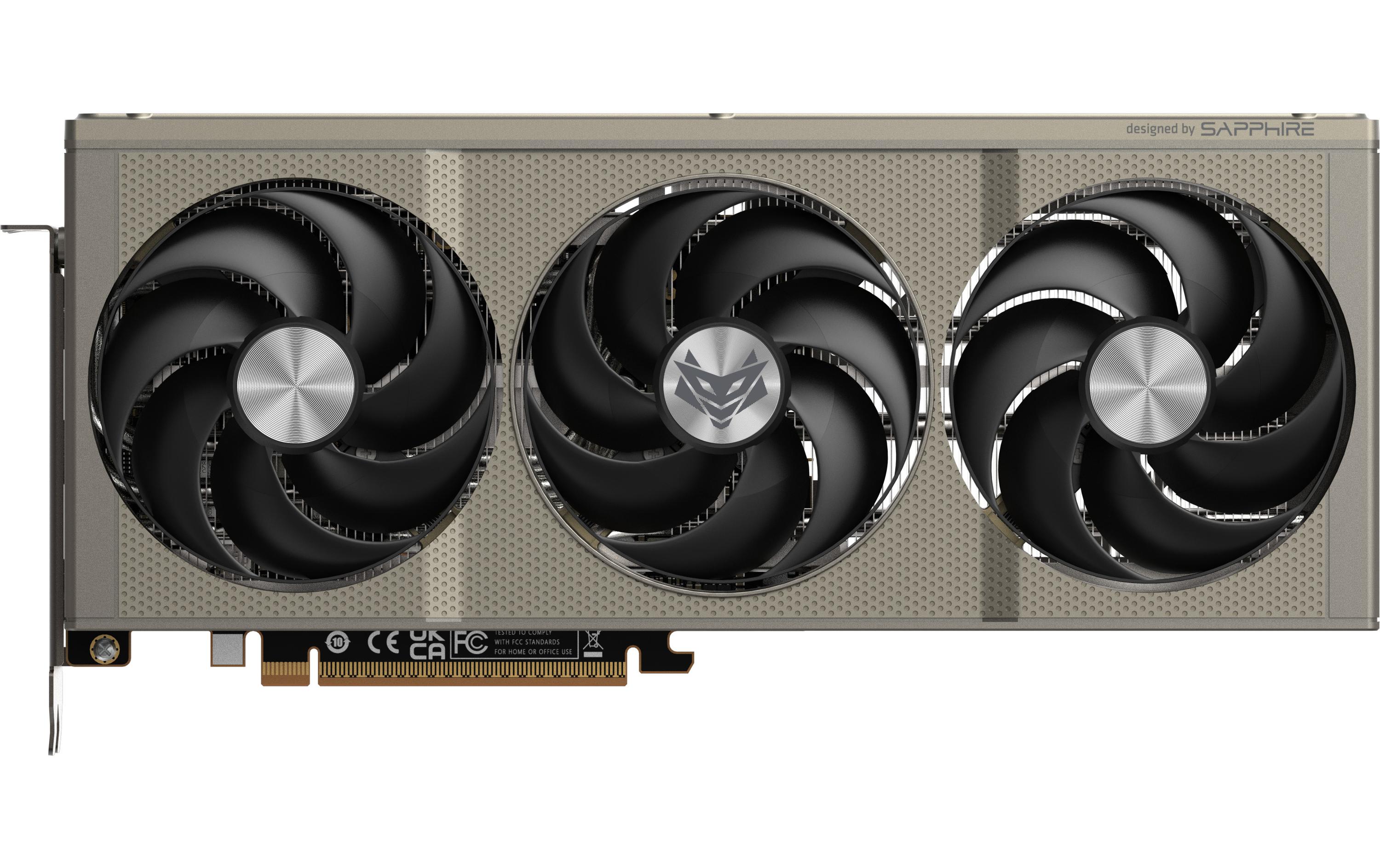 SAPPHIRE Grafikkarte AMD Radeon RX9060 XT NITRO OC 16GB GDDR6