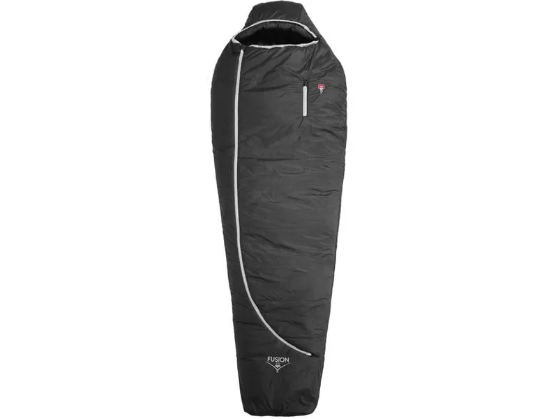Grüezi Bag Schlafsack Fusion Zero -3 °C 188 cm, Schwarz