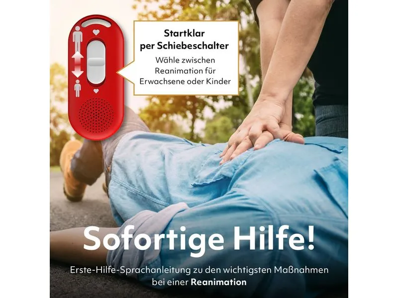 HeartBeat Revivel Audioabspielgerät Rot