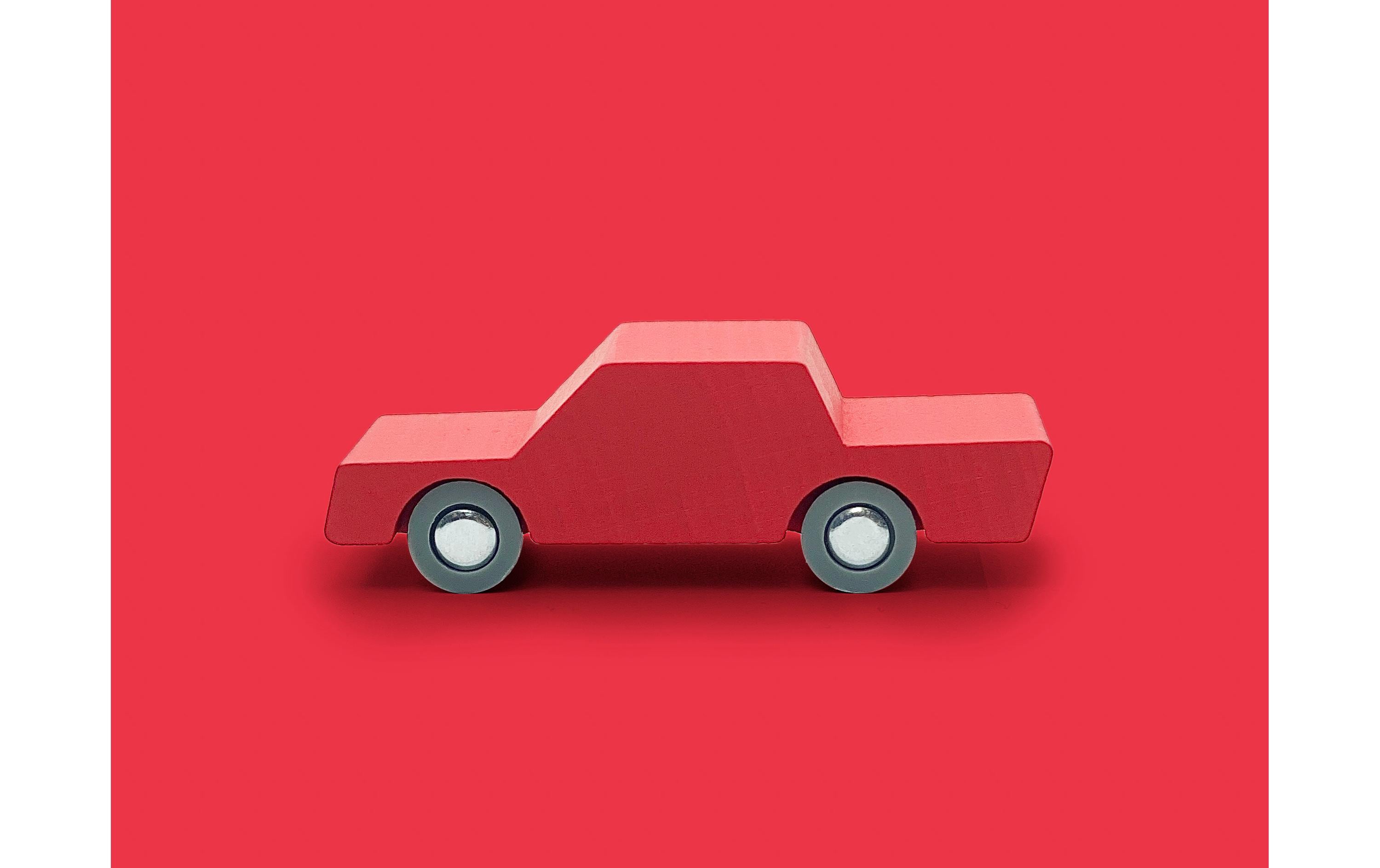 Waytoplay Spielzeugfahrzeug Back and Forth Car – Rot