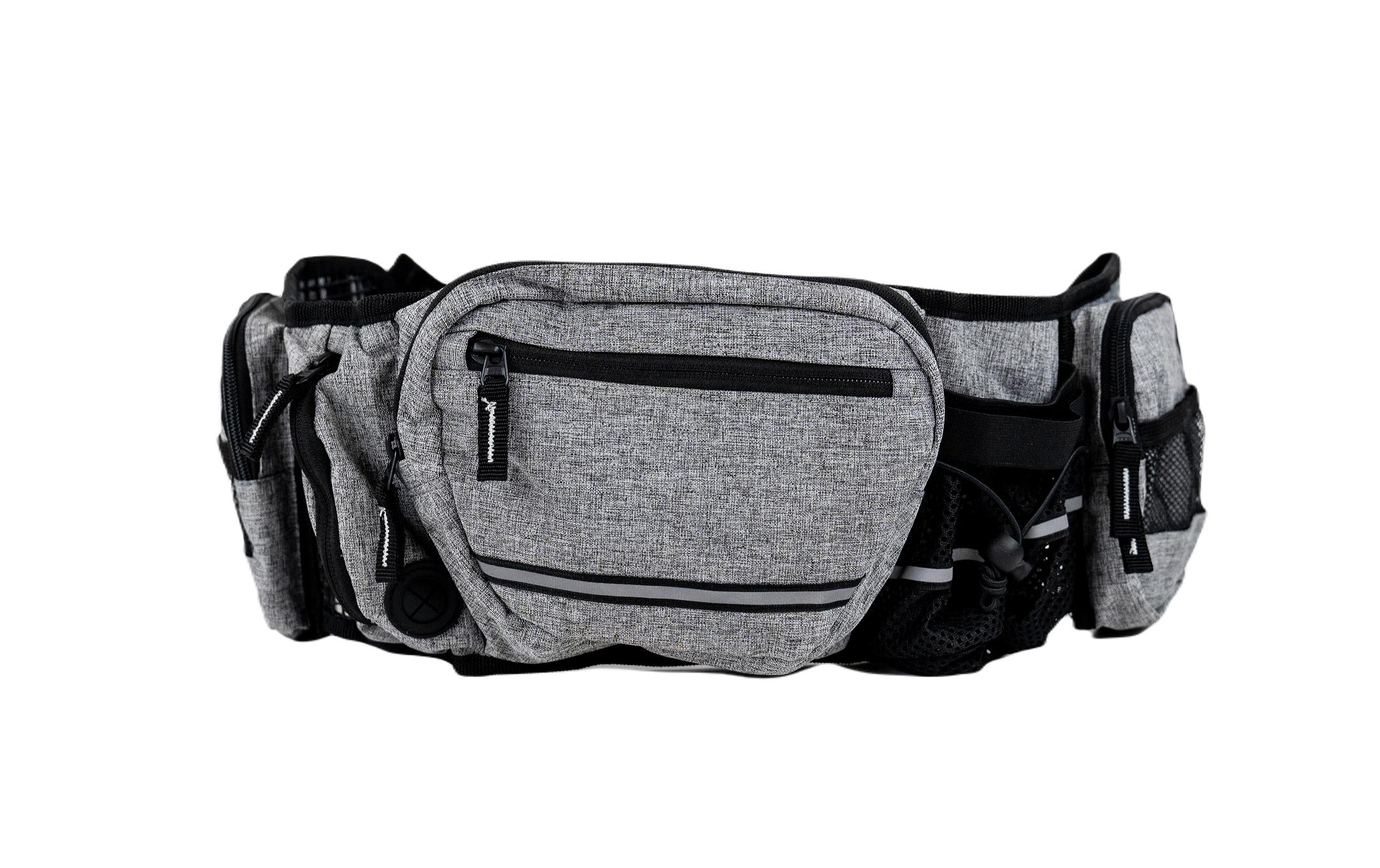 Deek Hüfttasche Apollo, Grau/Schwarz