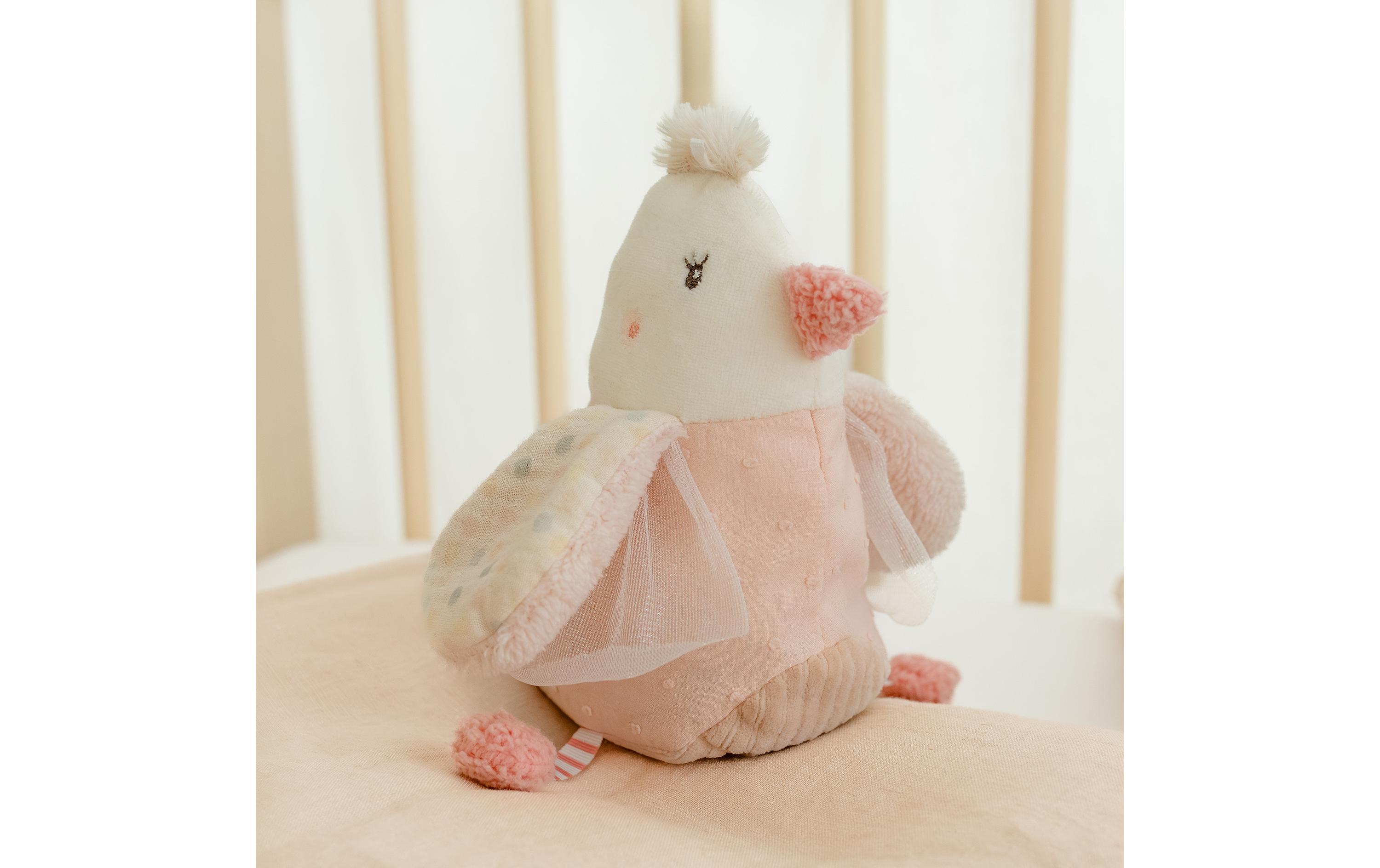 fehn Wärme-Stofftier Vogel