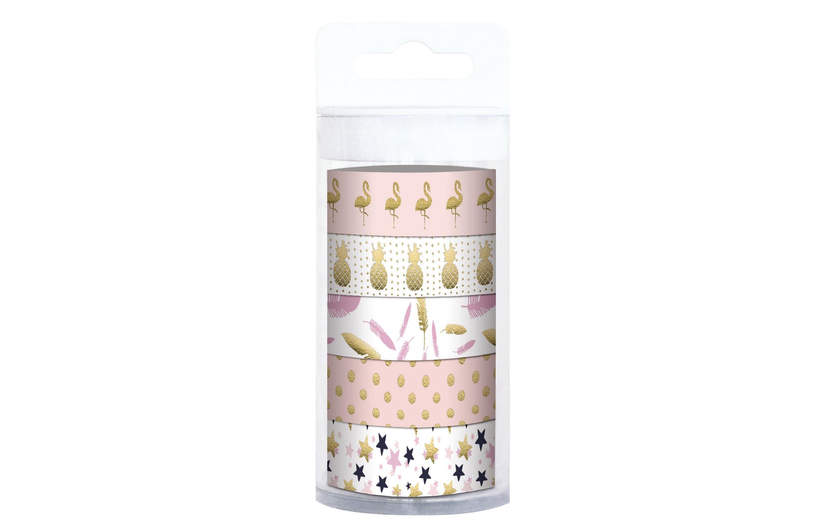 URSUS Washi Tape Tropic Gold/Rosa