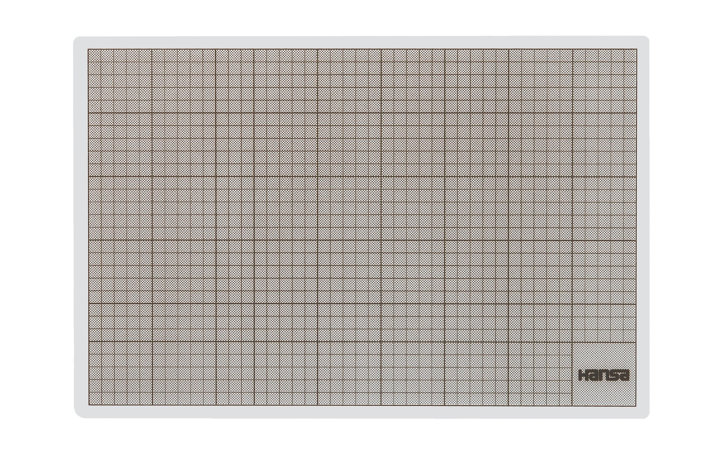 Hansa Schneidematte Cut Mat 90 cm x 60 cm, Transparent