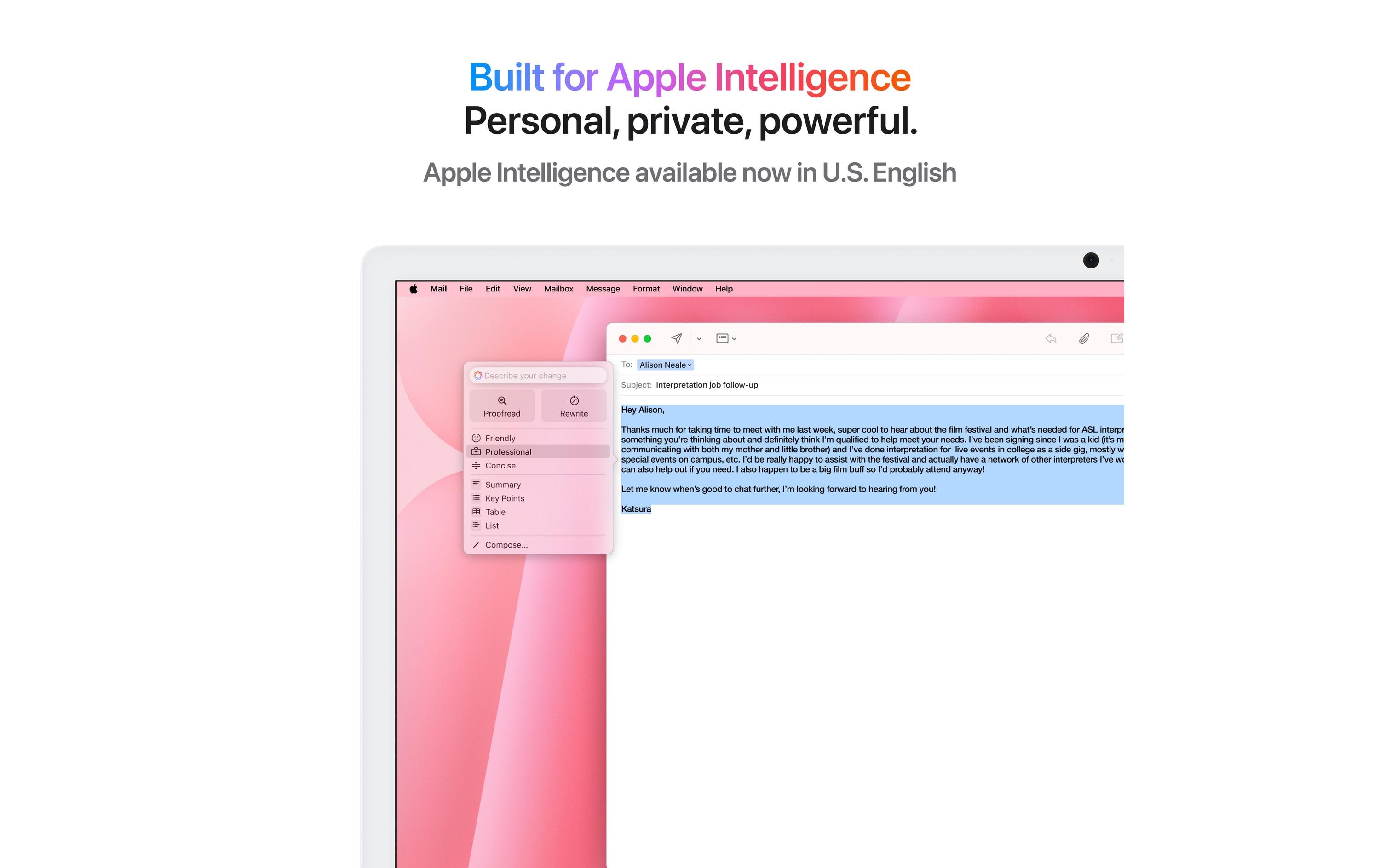 Apple iMac 24 M4 10C GPU / 512 GB / 16 GB Pink