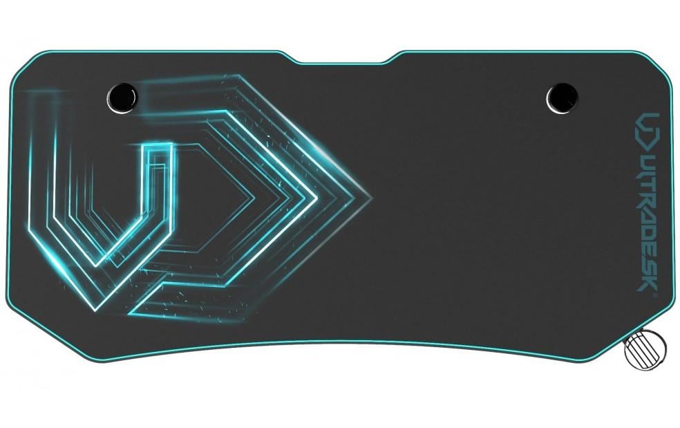 Ultradesk Gaming Tisch Frag XXL Blau