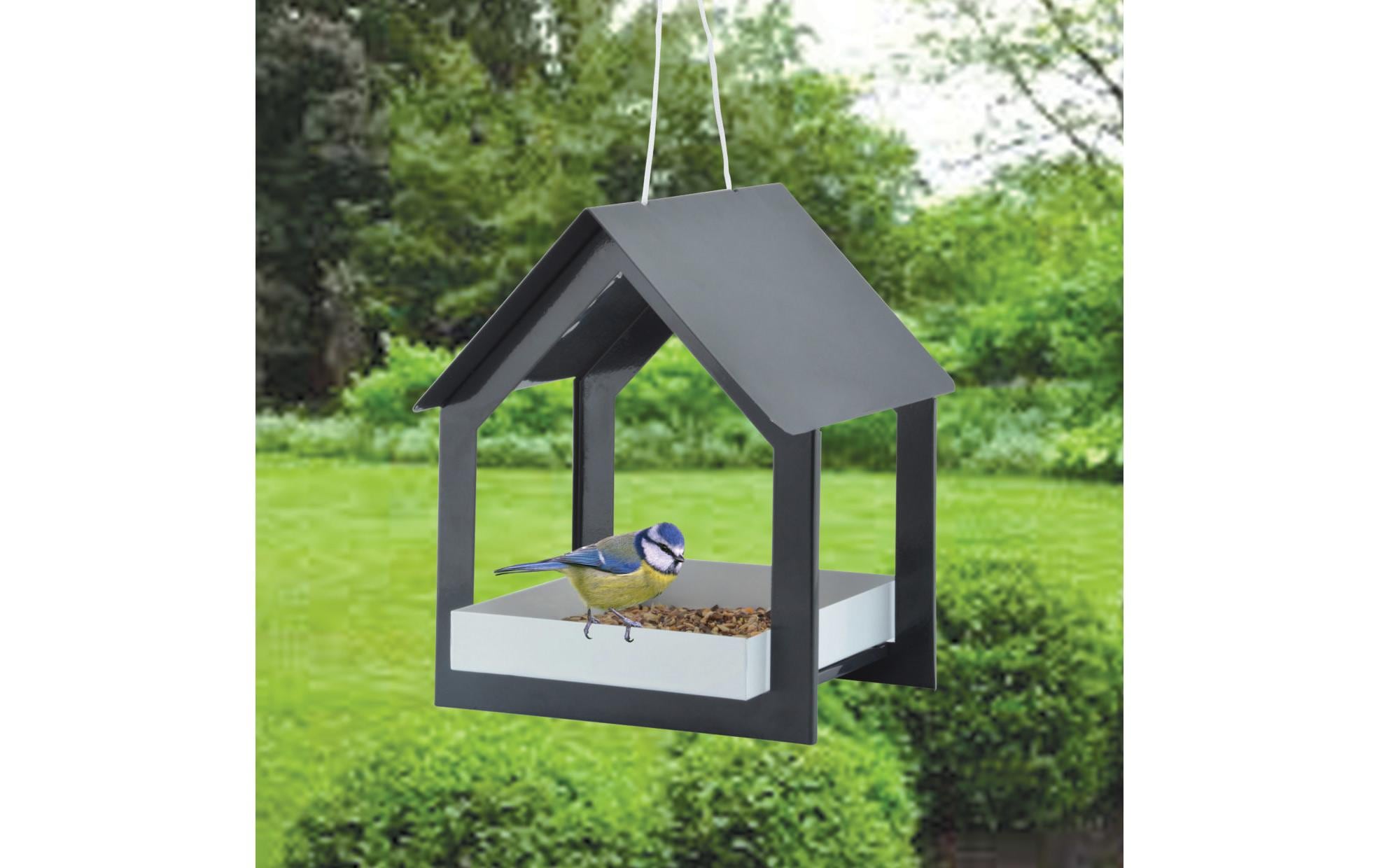 Esschert Design Futterspender Anthrazit Esschert Design Futterspender Anthrazit