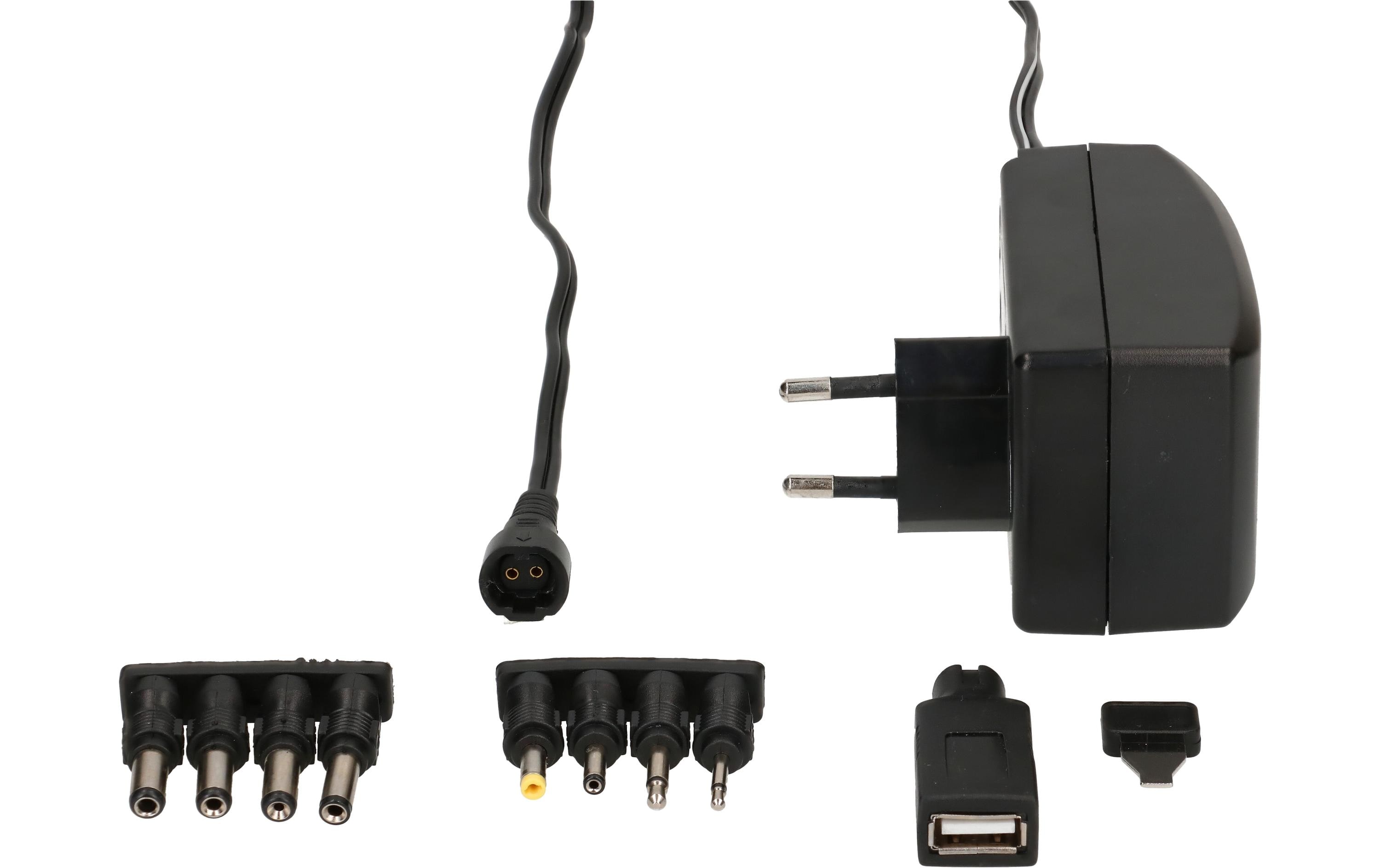 Max Hauri Steckernetzteil Universal 27 W, 3 - 12 V, 2250 mA