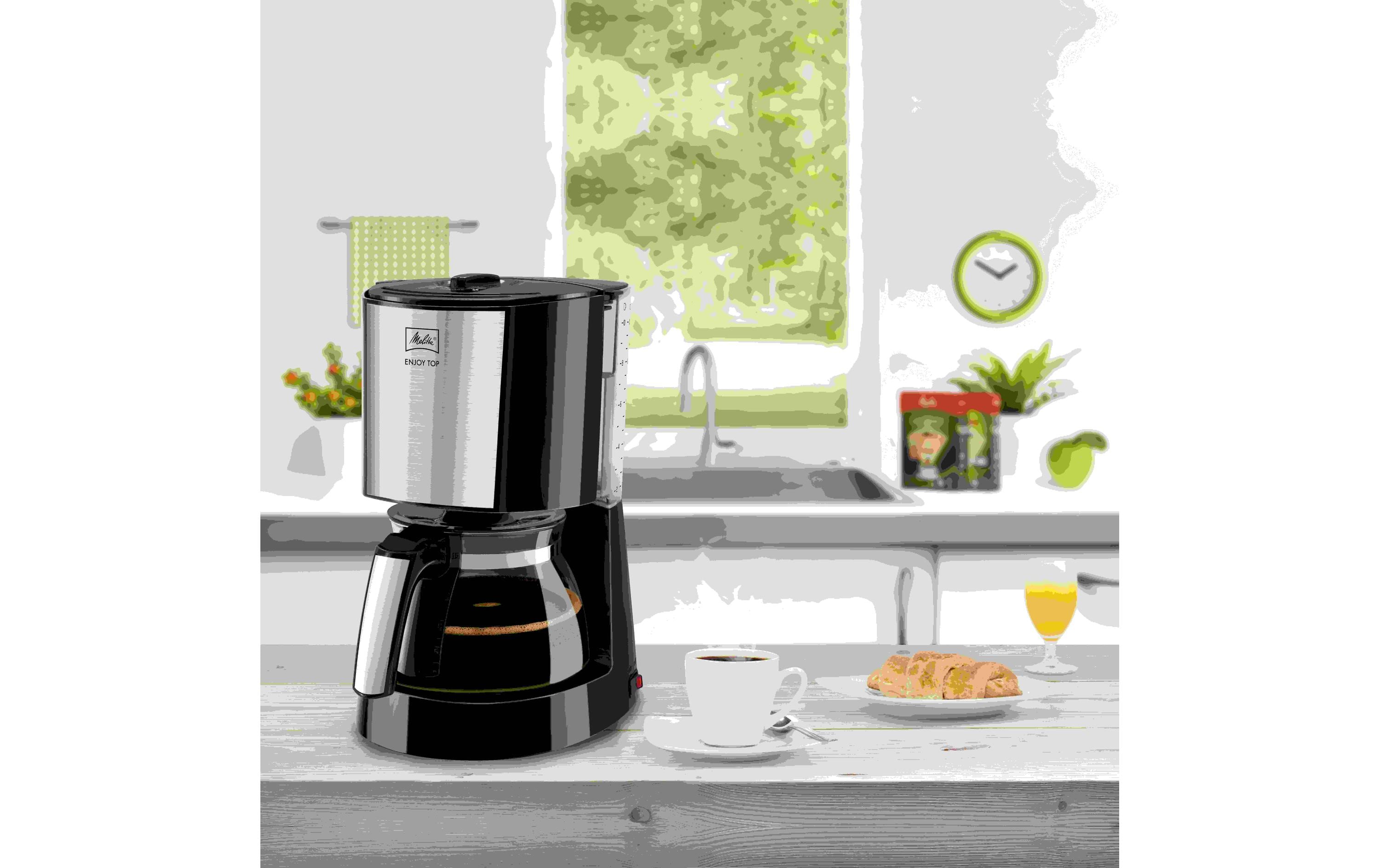 Melitta Filterkaffeemaschine Enjoy Top Schwarz Melitta Filterkaffeemaschine Enjoy Top Schwarz